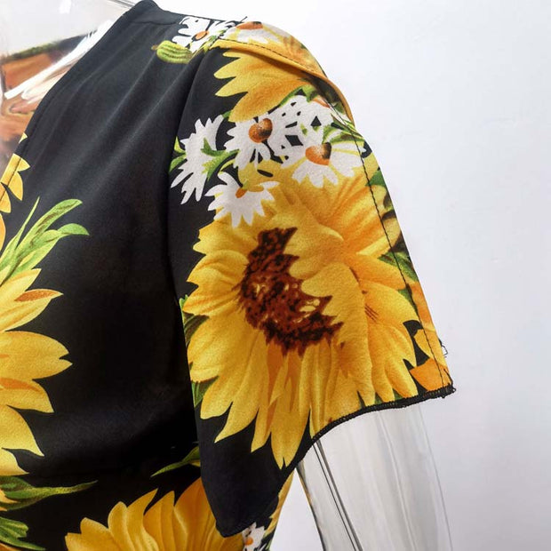 Robe Pin Up Tournesol