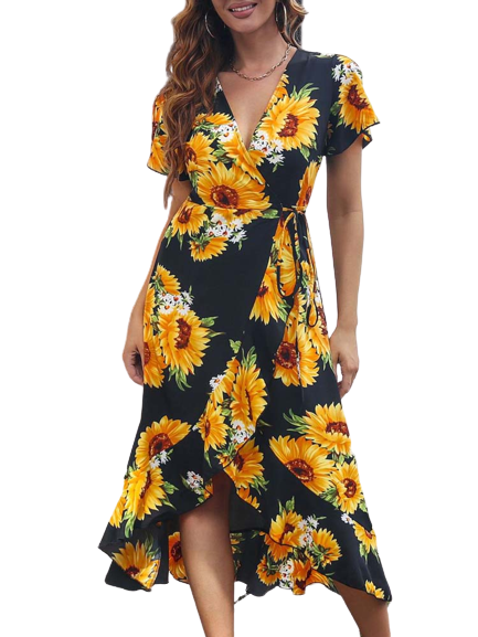 Robe Pin Up Tournesol