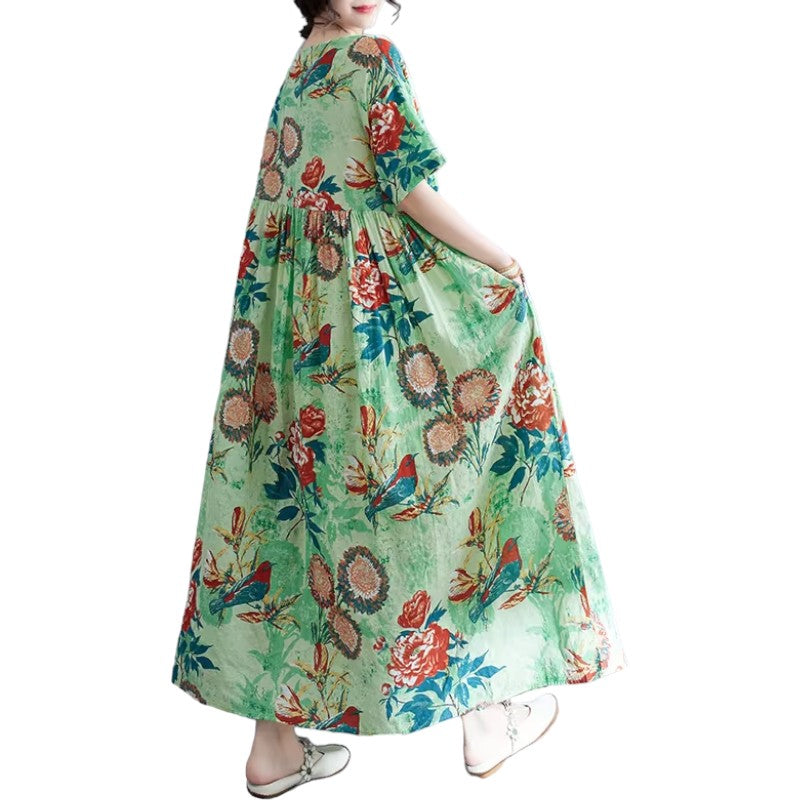 Robe Vintage Grande Taille Vintage Fleurs