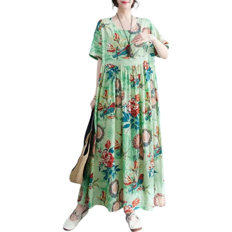 Robe Vintage Grande Taille Vintage Fleurs