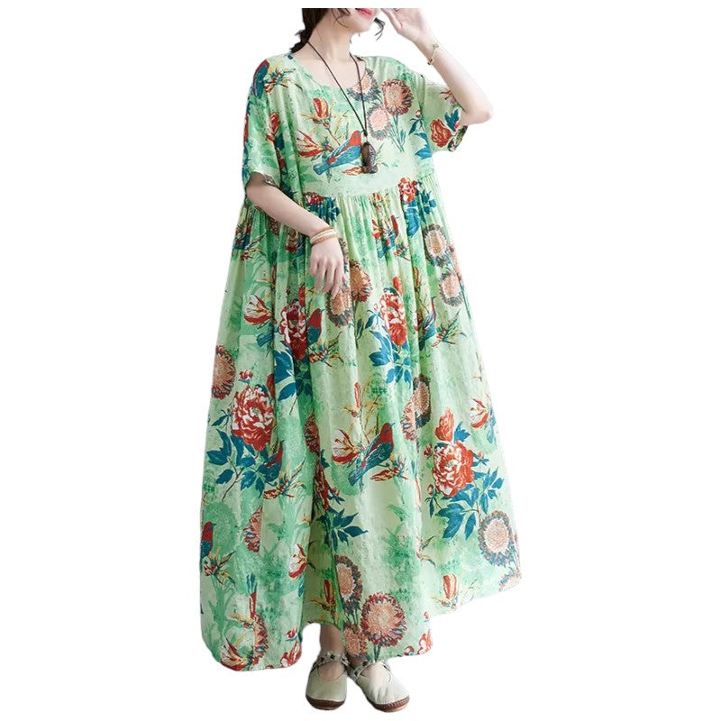 Robe Vintage Grande Taille Vintage Fleurs