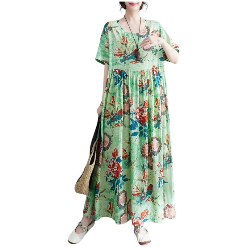 Robe Vintage Grande Taille Vintage Fleurs