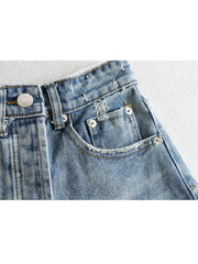Short Jean Vintage Destroy