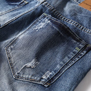 Short Jeans Bleu Vintage