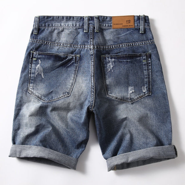 Short Jeans Bleu Vintage