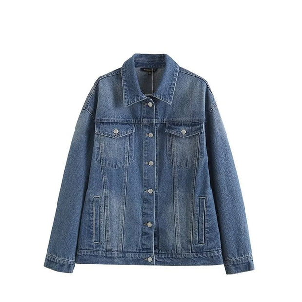 Veste Vintage Jeans Rétro Femme