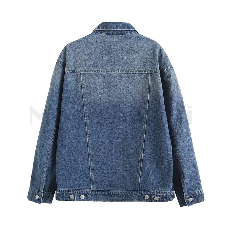 Veste Vintage Jeans Rétro Femme