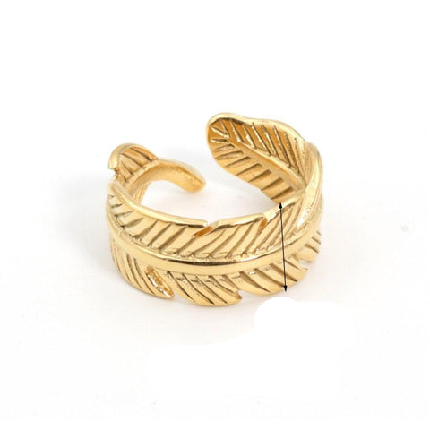 Bague vintage femme or