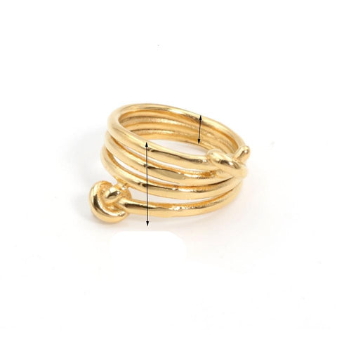 Bague vintage femme or