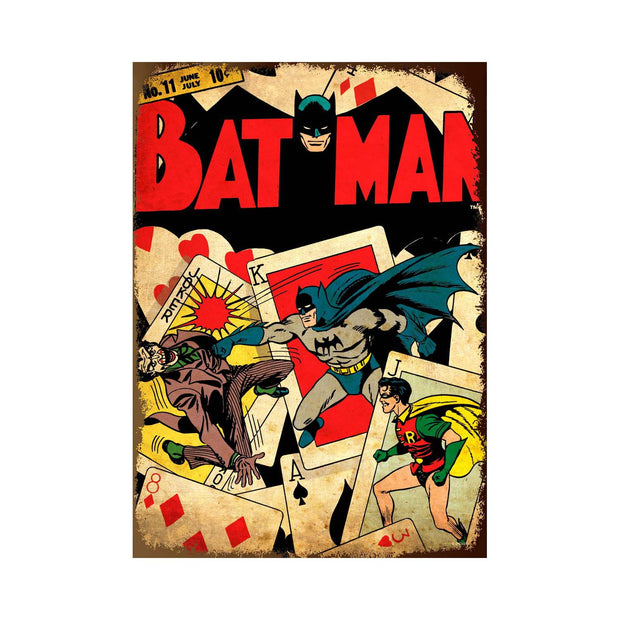 Batman Marvel Poster Vintage