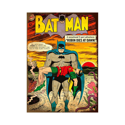 Batman Marvel Poster Vintage