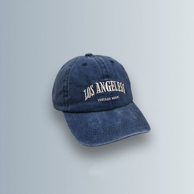 Casquette Ouvrier Bleu Vintage