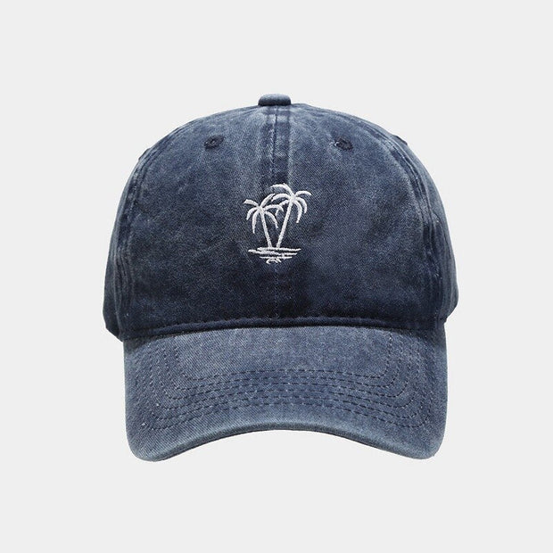 Casquette Ouvrier Bleu Vintage
