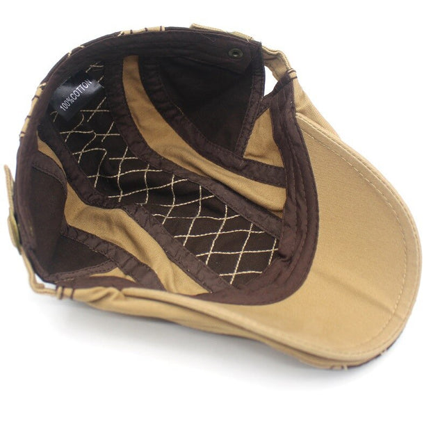 Casquette Vintage Kaki Pour Homme
