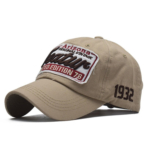 Casquette Baseball Vintage Drapeau USA – Réglable Unisexe – Chapeau Soleil Brodé Pour Sport & Loisirs