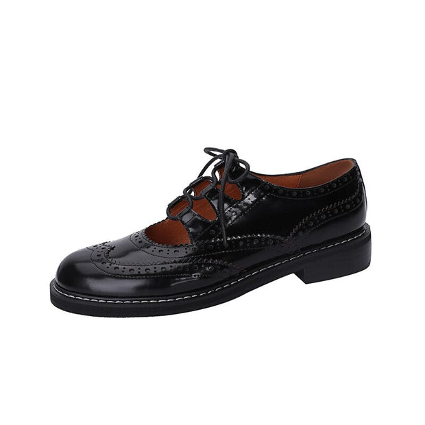 Chaussure Cuir Femme Vintage