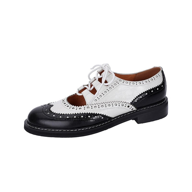 Chaussure Cuir Femme Vintage