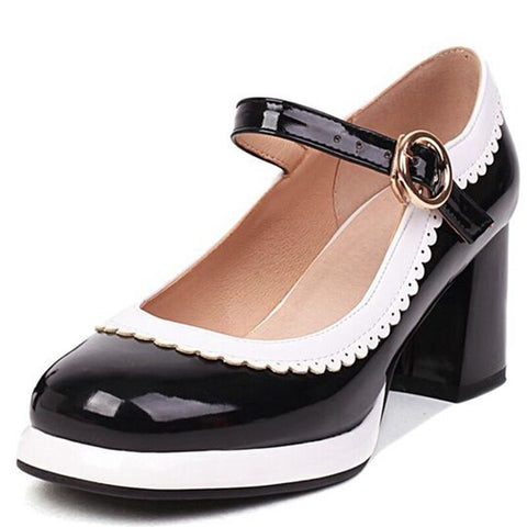 Chaussure Femme Look Vintage
