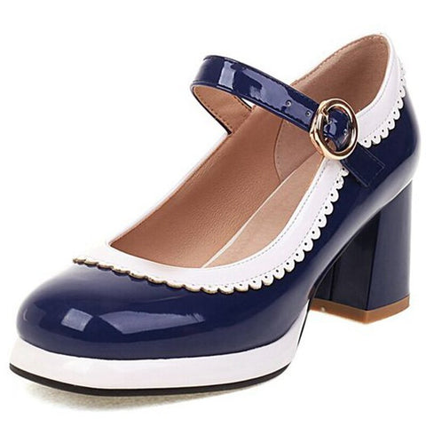Chaussure Femme Look Vintage