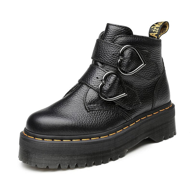 Chaussure moto vintage femme