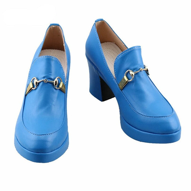 Chaussures Bleues Vintage