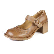 Chaussures Vintage Petit Talon