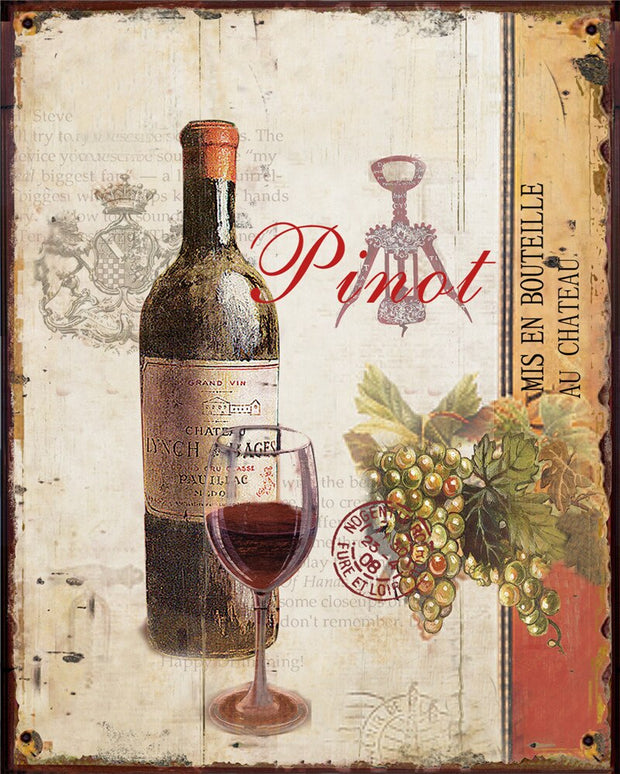 Coupe de Vin Vintage Poster