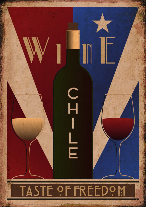 Coupe de Vin Vintage Poster