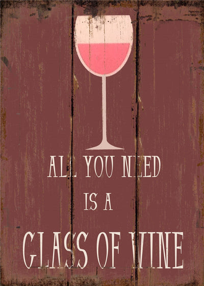 Coupe de Vin Vintage Poster