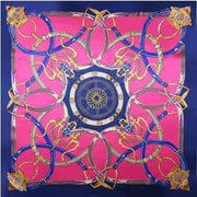 Foulard Motifs Rose Vintage