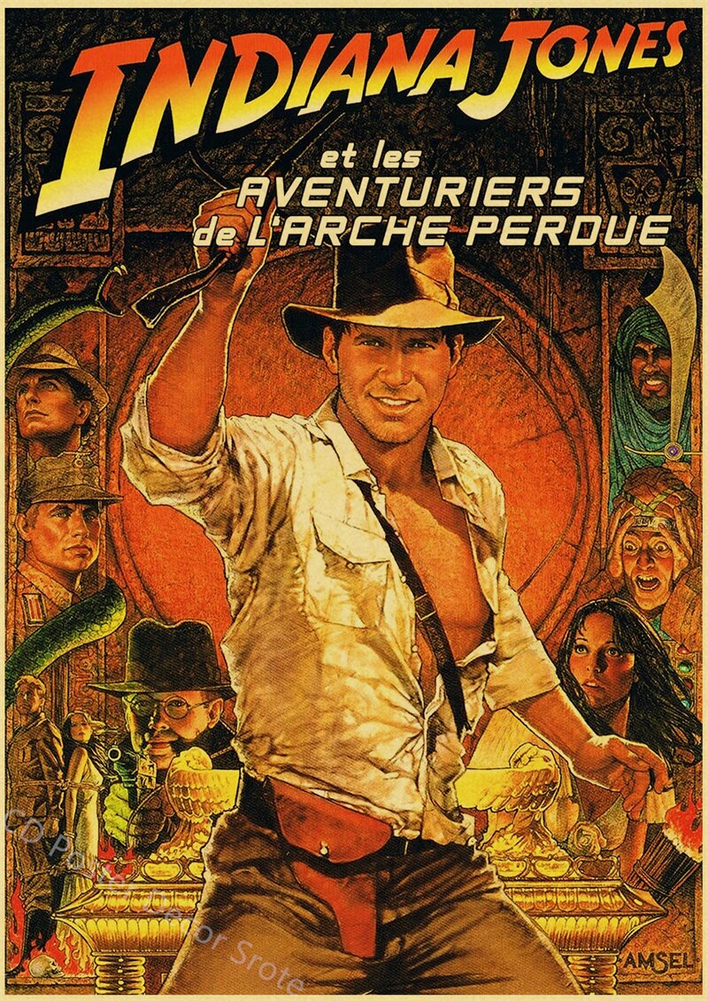 Indiana Jones Vintage Poster