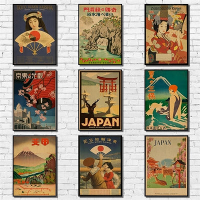 Japan Vintage Pub Poster
