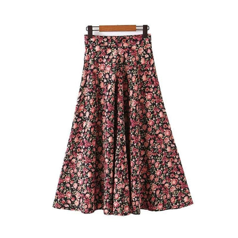 Jupe Vintage Année 50 Rose