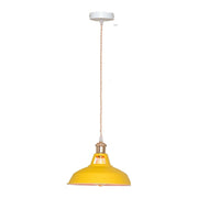Lampe suspension industrielle vintage