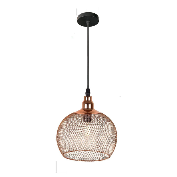 Lampe suspension style vintage