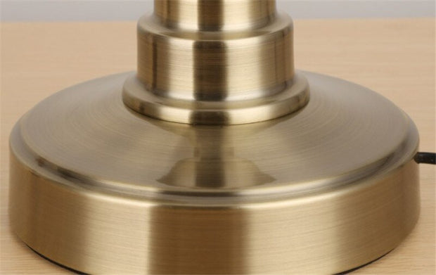 Lampe Vintage Bronze À Poser