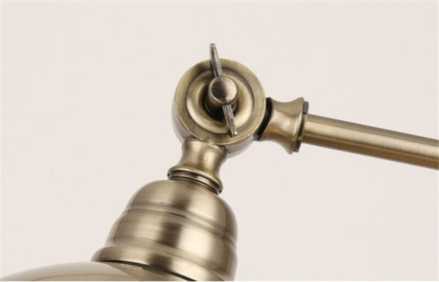 Lampe Vintage Bronze À Poser