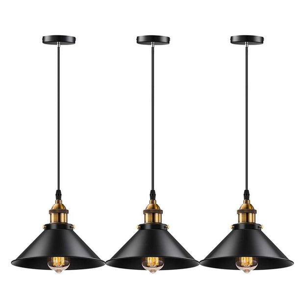 Lampes industrielles vintage