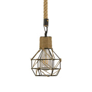 Lampes suspensions vintages industrielles