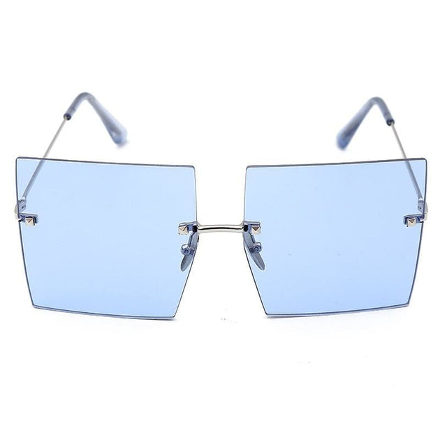 Lunettes De Soleil Vintage Marie Claire Années 70 - Monture Oversize Blanche, Occasion