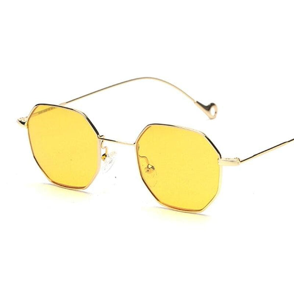 Lunette De Soleil Vintage Jaune Eternel Vintage
