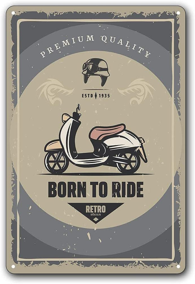 Motorcycle Vintage Poster