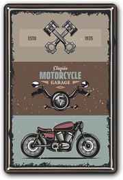 Motorcycle Vintage Poster