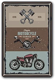 Motorcycle Vintage Poster