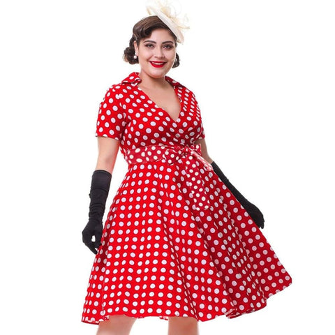 Pin Up Robe Vintage Grande Taille