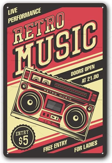 Poste Radio Retro Vintage