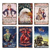 Poster Décor Vintage Americain