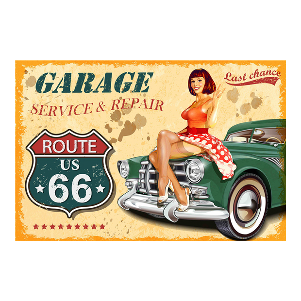 Poster Garage Vintage