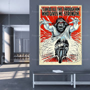Poster Moto Cross Vintage