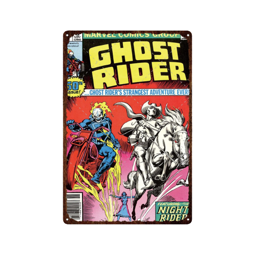 Poster Pin Up Vintage Rider
